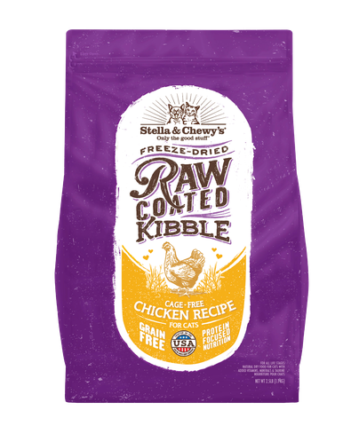 Stella & Chewy's Freeze-Dried Raw Coated Cage-Free Chicken for Cats | 5lb / 10lb