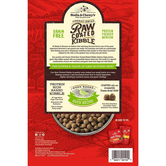 Stella & Chewy's Freeze-Dried Raw Coated Cage-Free Duck | 3.5lb / 22lb