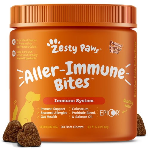Zesty Paws Aller-Immune Bites™ (Peanut Butter) | 90ct