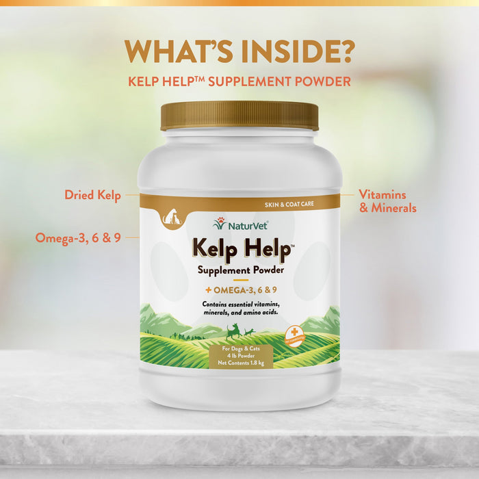 NaturVet Kelp Help™ Powder for Skin & Coat Health | 454g