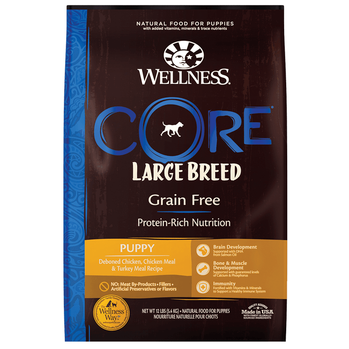 Wellness CORE Grain-Free Puppy for Large Breeds | 24lb