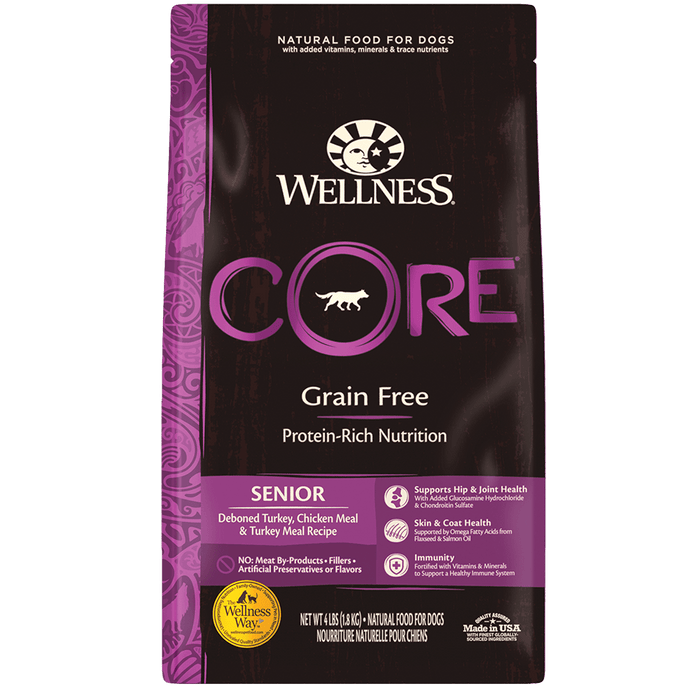 Wellness CORE Grain-Free Senior | 4lb / 12lb / 24lb