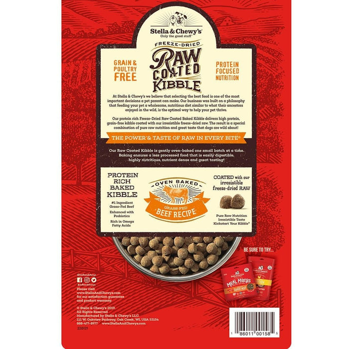 Stella & Chewy's Freeze-Dried Raw Coated Grass-Fed Beef | 3.5lb / 22lb