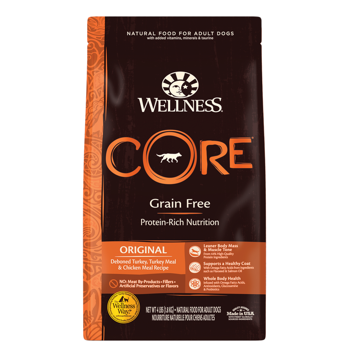 Wellness CORE Grain-Free Original | 4lb / 12lb / 24lb