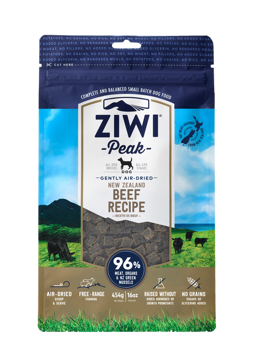 ZIWI Peak Air-Dried Beef Recipe | Assorted Sizes