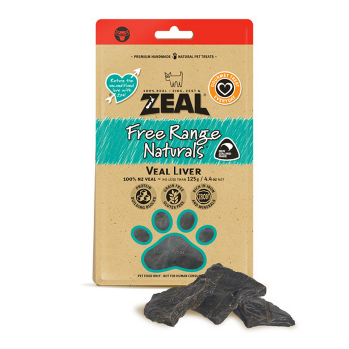 Zeal Air-Dried Veal Liver | 125g